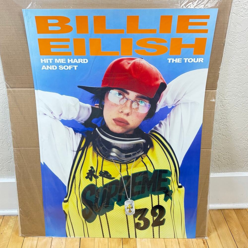 Billie Eilish Hit Me Hard Tour Poster 24" x 36"
